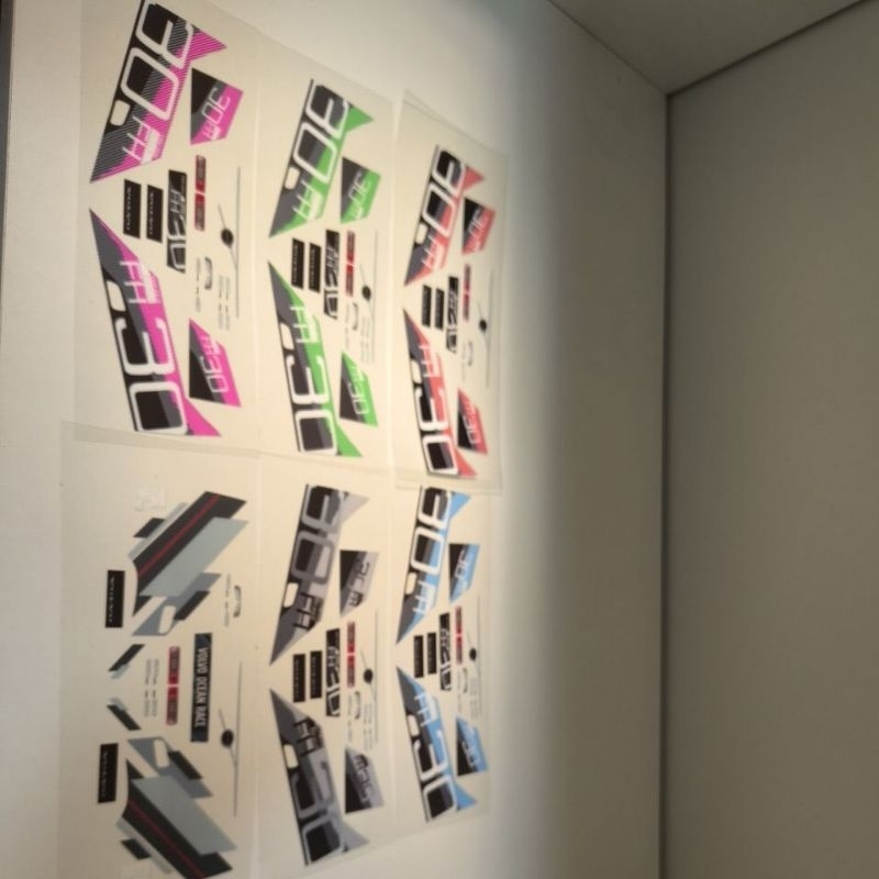 Kit de adesivos miniatura Volvo FH 30 anos Scala 1:32 em Oferta na Shopee