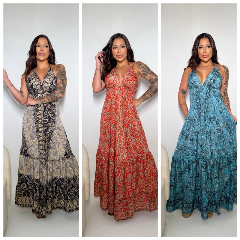 O que é Vestido Indiano de Seda Longo? Guia e Onde Comprar | BuscaProdutos