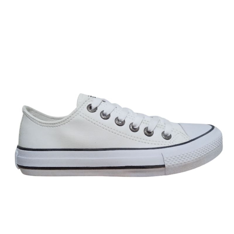 Tênis feminino e masculino em couro Várias Cores em Oferta na Shopee