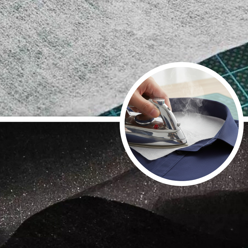 Entretela Termocolante Eduval Fina 20g Com Cola Branca e Preta 90cm Para Costura e Acabamento em Oferta na Shopee