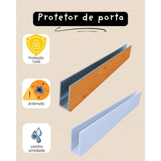 Veda Porta Anti-Inchaço Salva Porta Protege Contra Umidades. em Oferta na Shopee