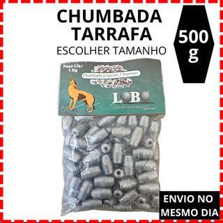 Chumbada Tarrafa - Rede (500g) *Escolher tamanho