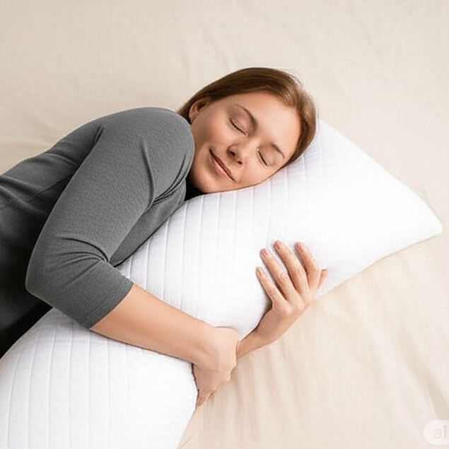 Kit Travesseiro De Corpo Com Fronha 90x30cm Fibra de Bambu Xuxinho