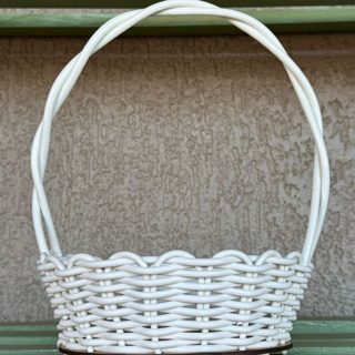 Kit 2 Cestas Fraldeiras Sintéticas 15 cm Para Casamentos/Batizado/Cosmético- Cores Variadas em Oferta na Shopee