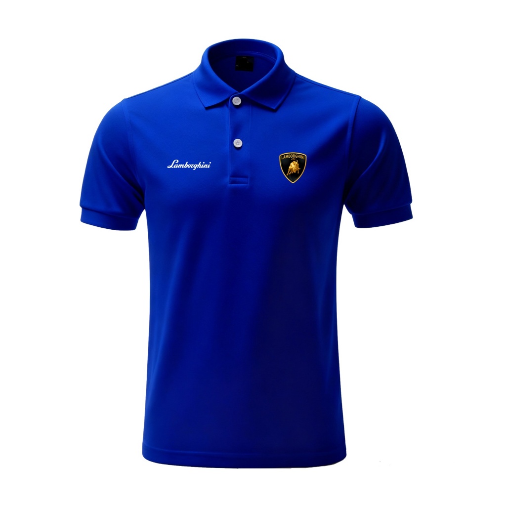 Detalhes do Camisa Polo Manga Curta Camiseta de Carro Blusa Lamborghini