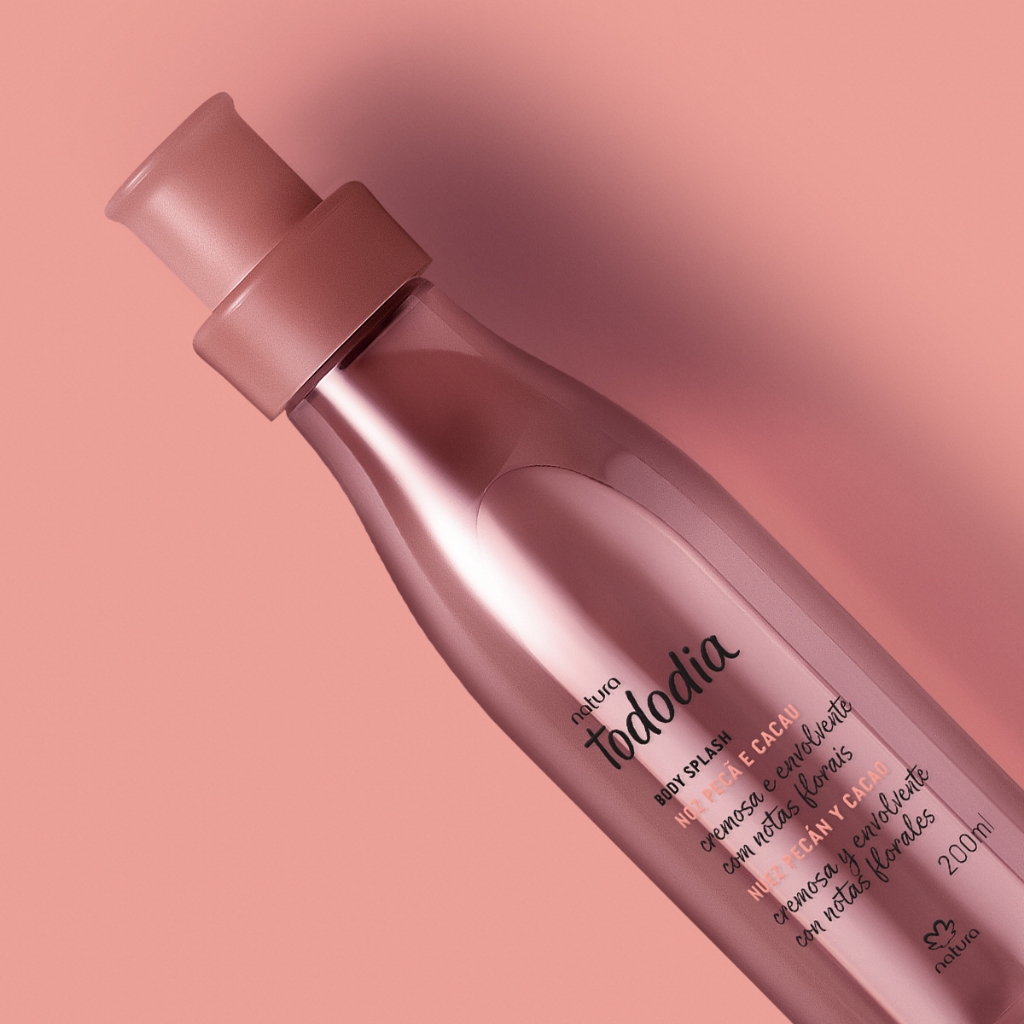 Body Splash Desodorante Colônia Tododia Noz Pecã e Cacau 200 ml