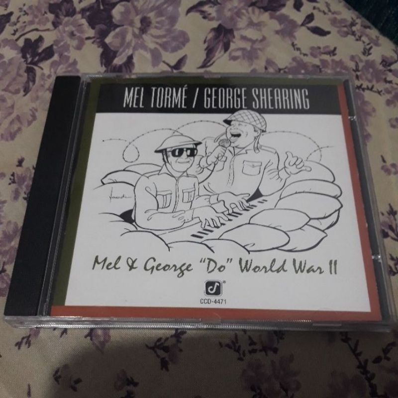 mel tormé george shearing cd do world war ll importado
