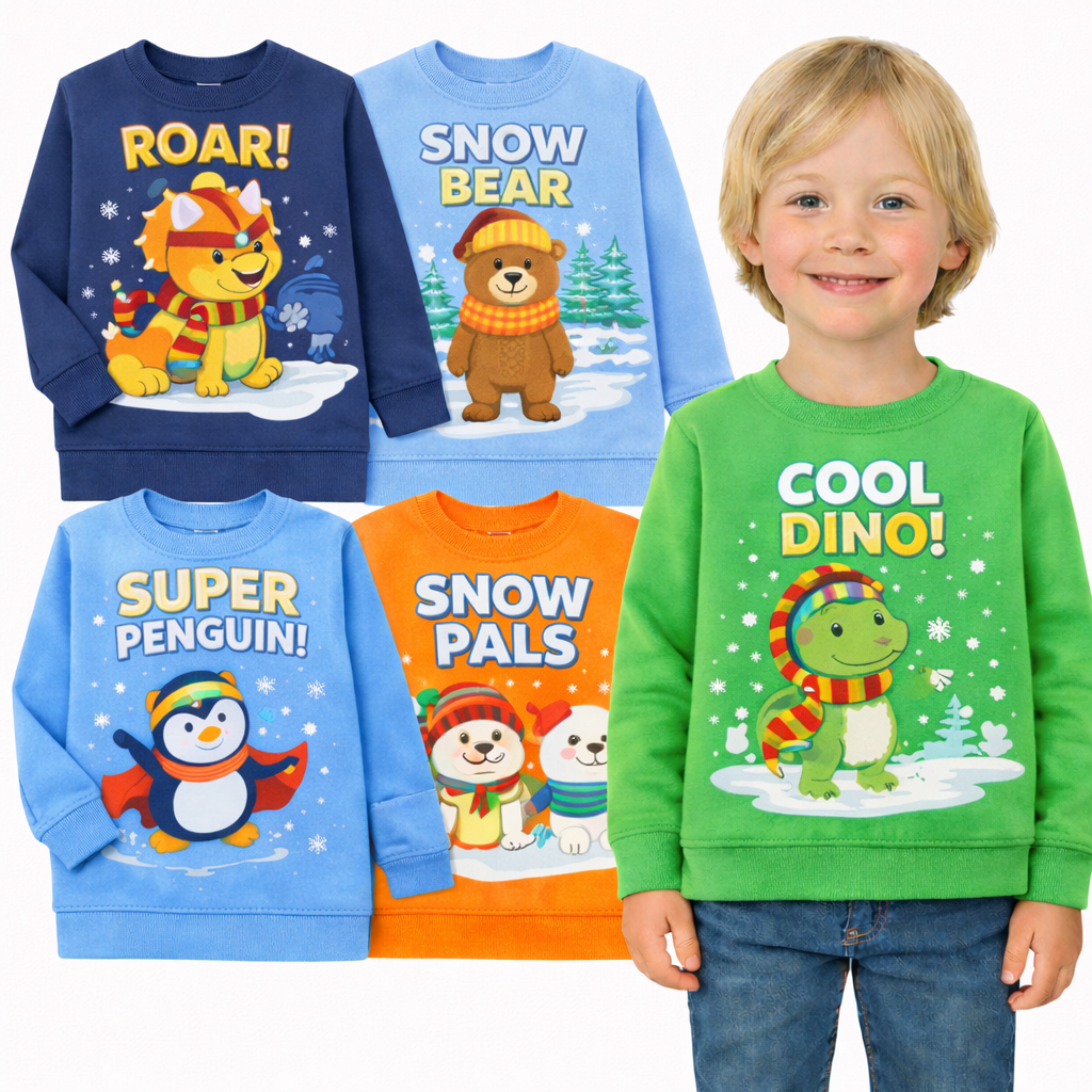 Kit 1 ou 2 Casacos de Moletom Masculino Infantil Inverno Blusa de Inverno Bebê Menino Moletom Inverno Flanelado