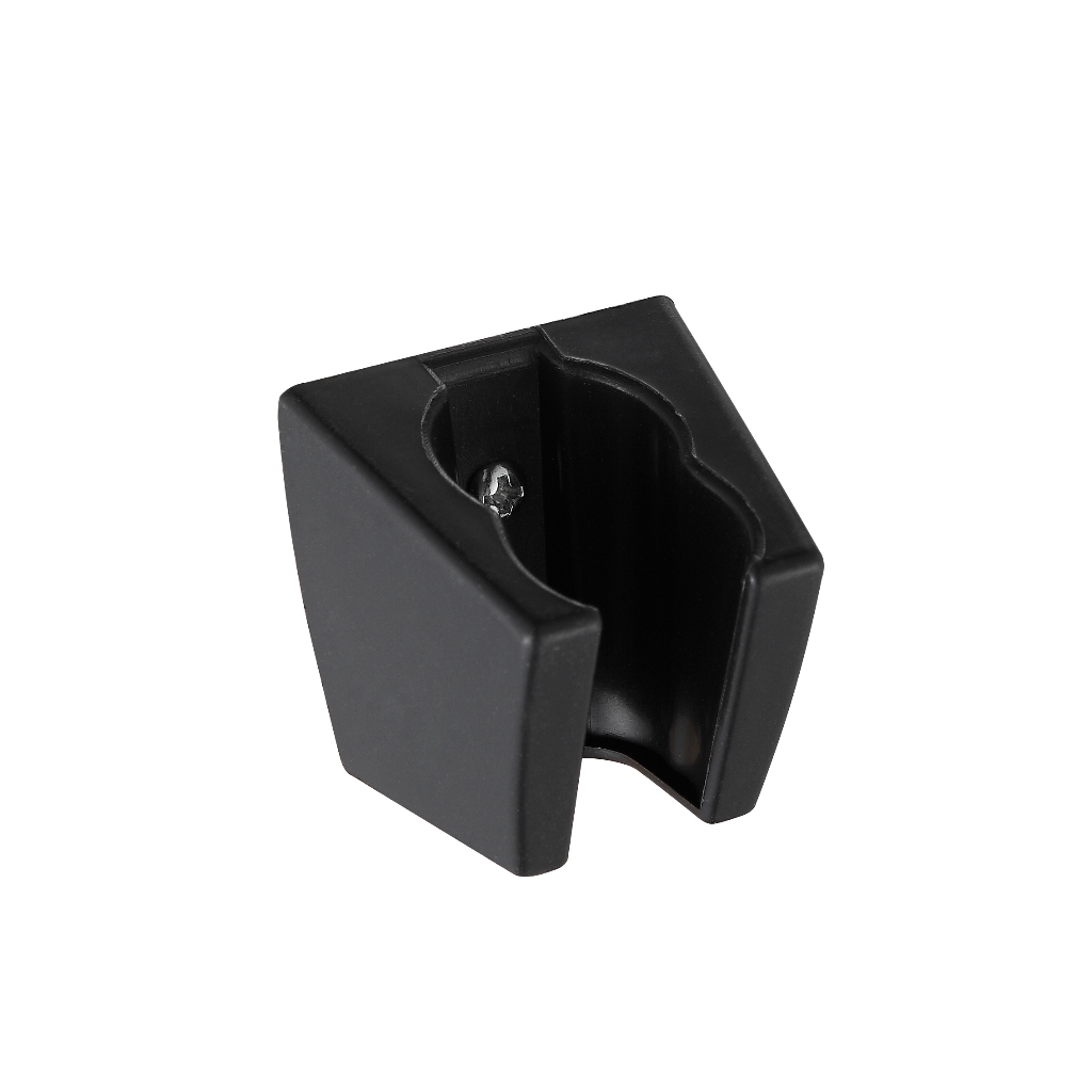 Suporte De Fixação Parede Cromado Preto P/  mangueira  Gatilho Chuveirinho Banheiro Ducha Higiênica em Oferta na Shopee