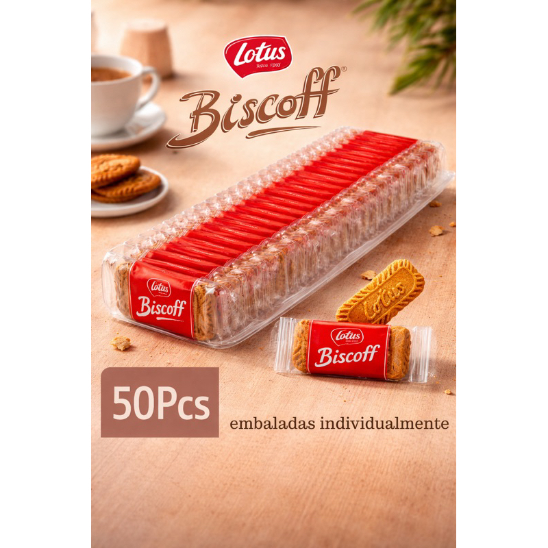Biscoito Bolacha Belga - Lotus Biscoff 312,5g - 50pcs em Oferta na Shopee