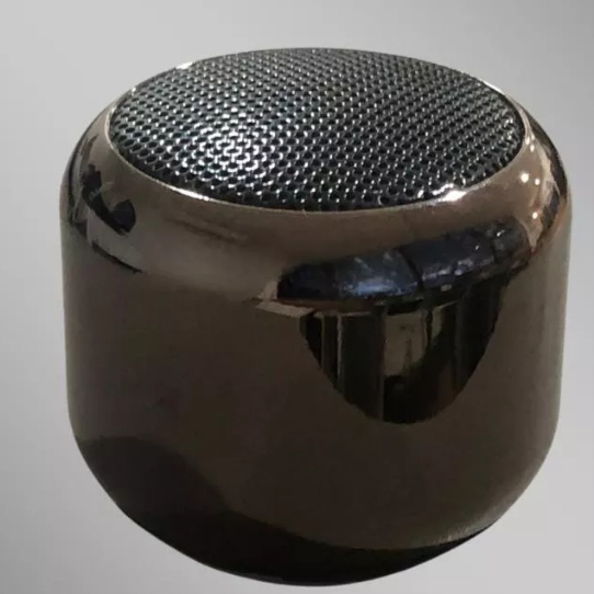 Mini Caixa de Som Bluetooth Portátil AL-3132 com Acabamento Metálico - Oriente