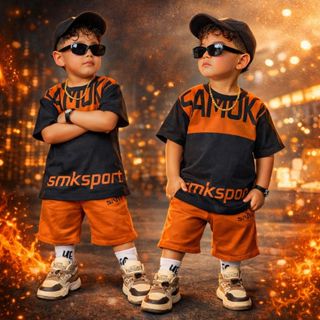 Conjunto LANÇAMENTO Menino Estiloso  Camisa De Malha Bermuda De Moletinho Blogueiro em Oferta na Shopee