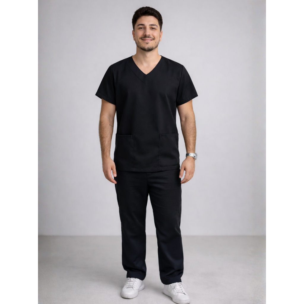 Pijama Cirurgico Conjunto Scrub Hospitalar Unissex Profissional Masculino