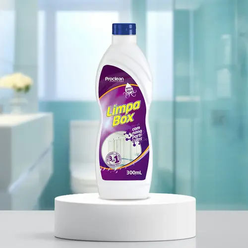 Limpa Box Proclean 300ml Cremoso Ideal para Voltar o Brilho Fácil Remoção Eficaz Imperdível