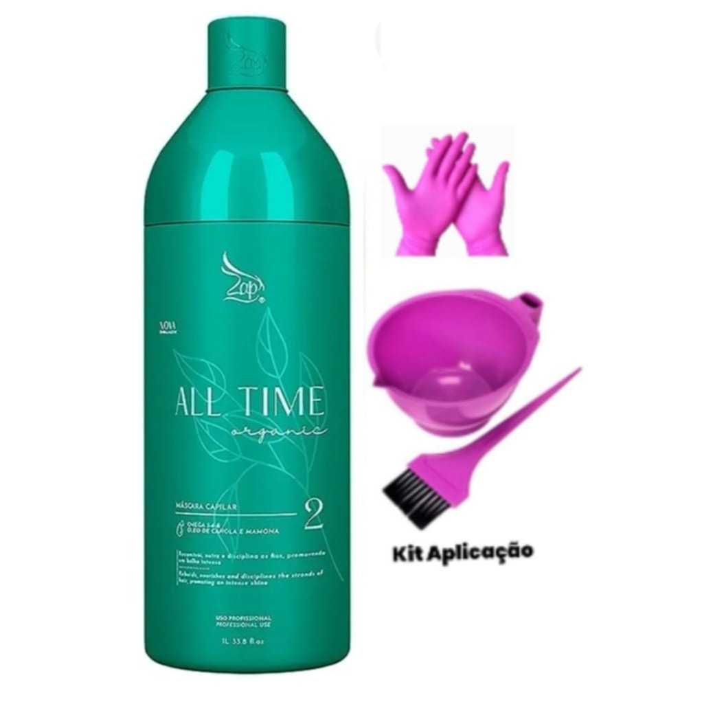 Escova Zap l All Time Organic  Passo 2 Zap + Kit Aplicação