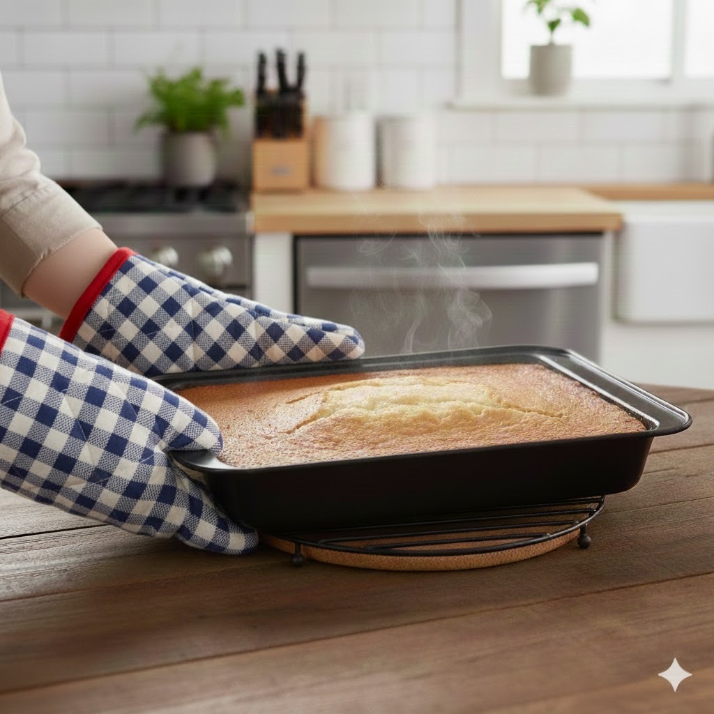 Assadeira Retangular Para Forno Forma Antiaderente Bolo Lasanha 31x21,5cm