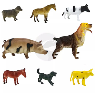KIT Animais Emborrachado Vida na Fazenda em Oferta na Shopee