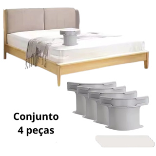 Kit 4 Trava de lençol invisível Clip de Lençol para Colchão Trava Fixador de Lençol em Oferta na Shopee