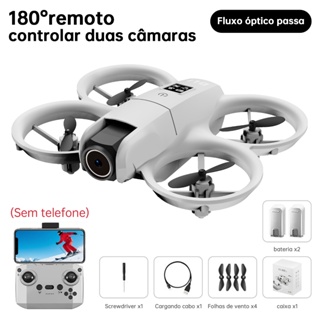 DLI MINI Drone HD Profissional WIFI Dual Cmaera Altitude RC Quadcopter Brinquedos 2 Baterias（Só no H10 é que há drones） em Oferta na Shopee