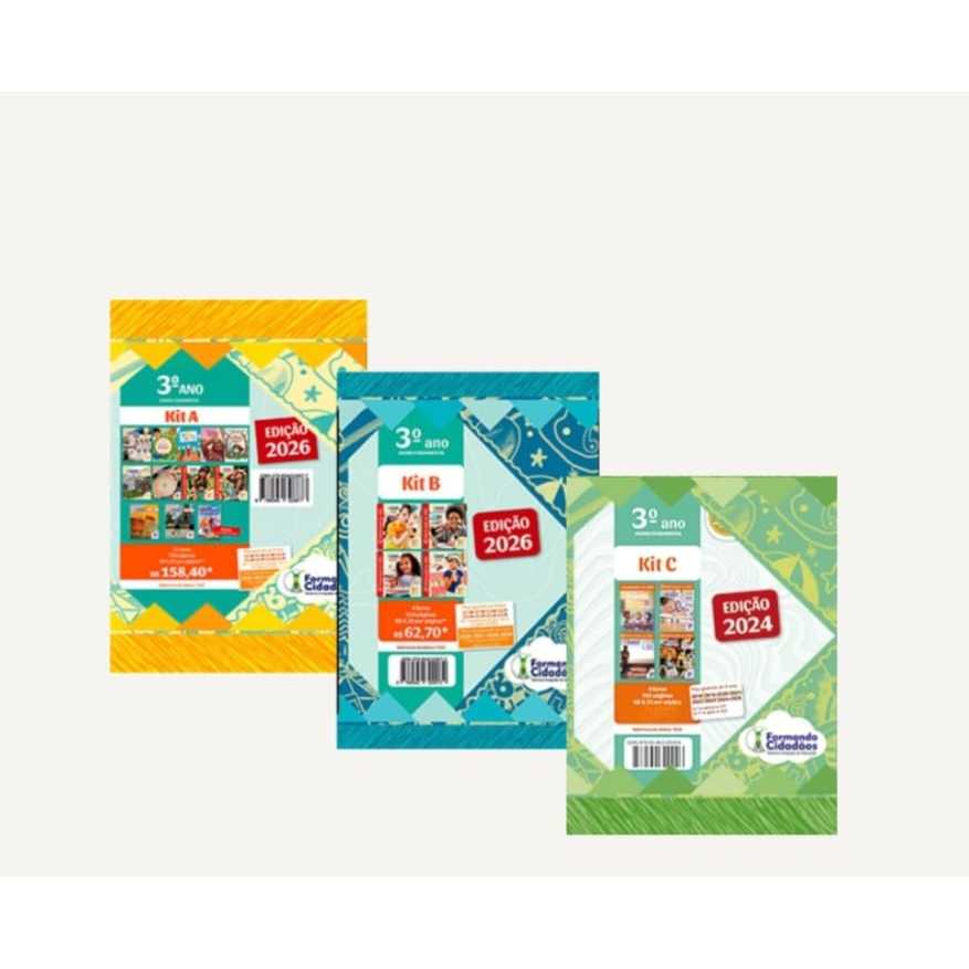 Formando Cidadãos 3º Ano Kit A,B e C (2026)