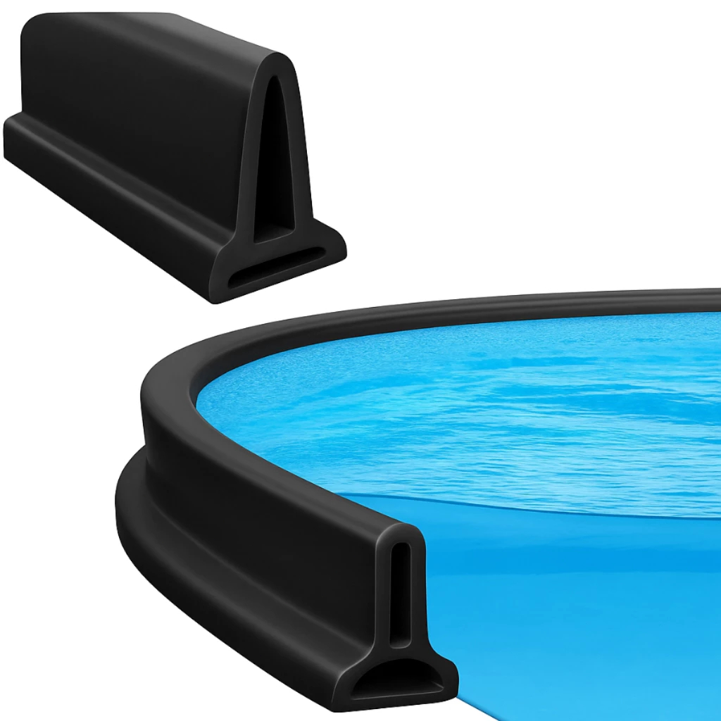 Soleira Barreira De Água De Silicone Para Box Banheiro 1.5M/1M Branco/Preto em Oferta na Shopee