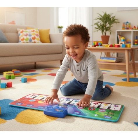 Tapete Musical Piano Baby Pjmasks Infantil Candide