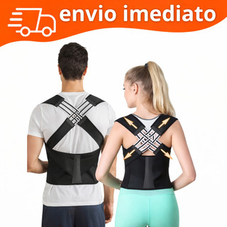 Cinta Ortopédica Postura E Suporte Lombar Unissex