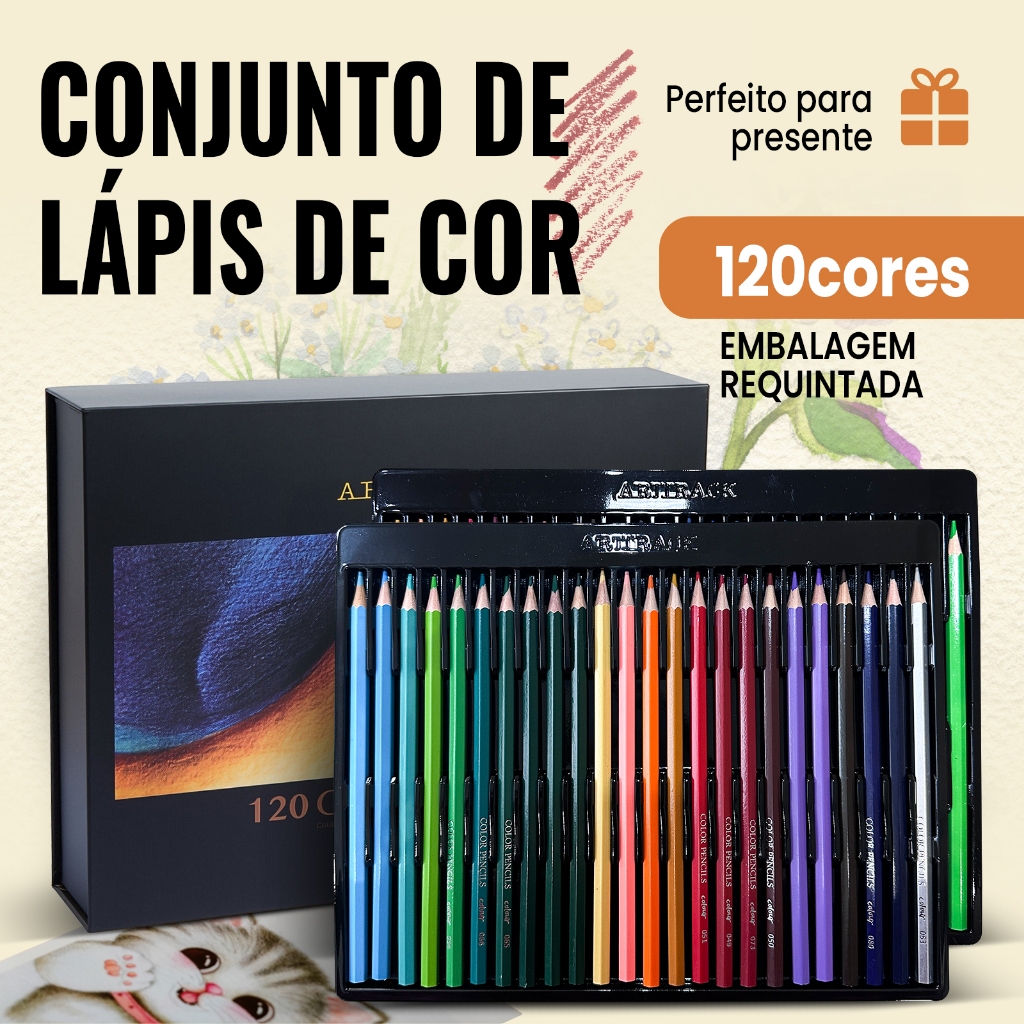 72 /120 Cores Lápis De Cor Pintura , Conjunto De , Chumbo À Base De Óleo Desenho Artes Kit Profissional Ferramentas