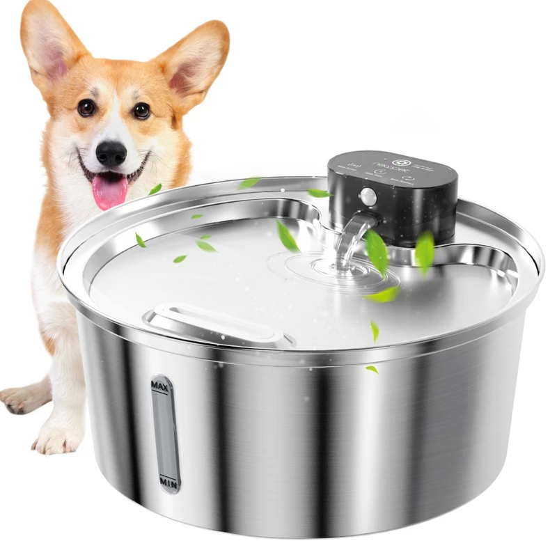 Fonte para Gatos Newpet Inox 3.2L com Sensor e Bivolt — foto 2