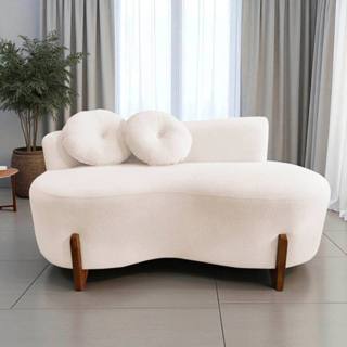 Namoradeira Sofá Feijão Lounge Orgânica Suede em Oferta na Shopee