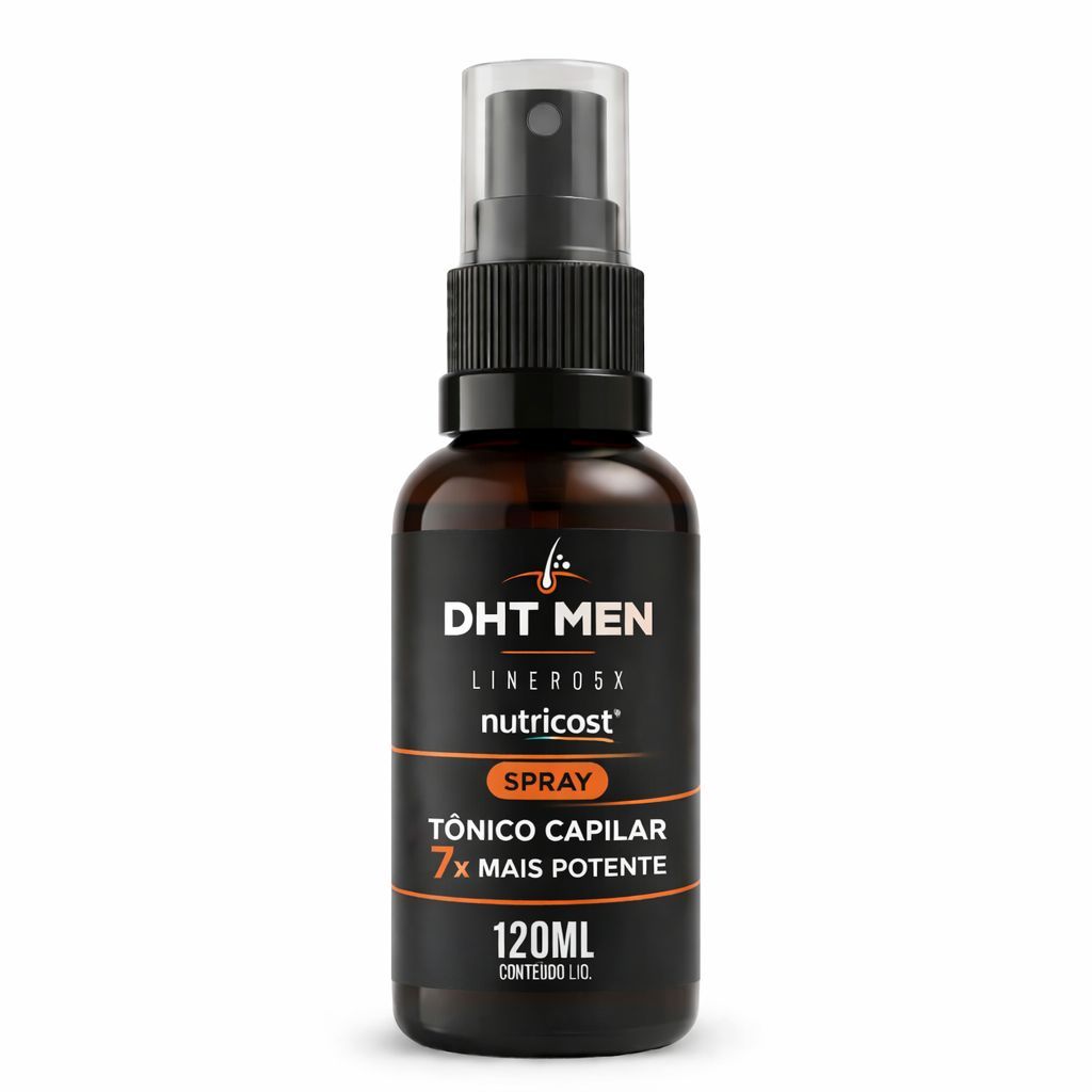 1 Tônico Capilar DHT Men 120 ml Spray - Uso Contínuo