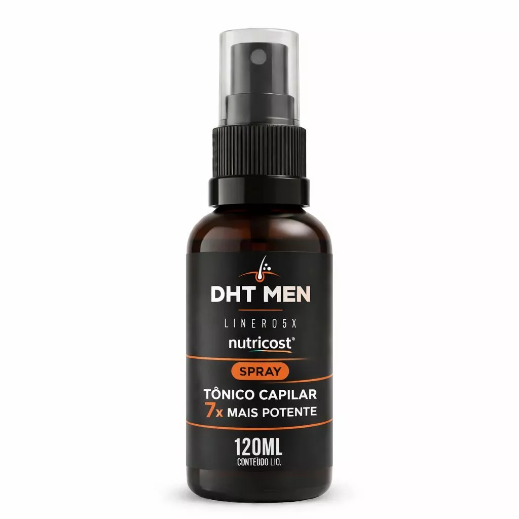 1 Tônico Capilar DHT Men 120 ml Spray - Uso Contínuo