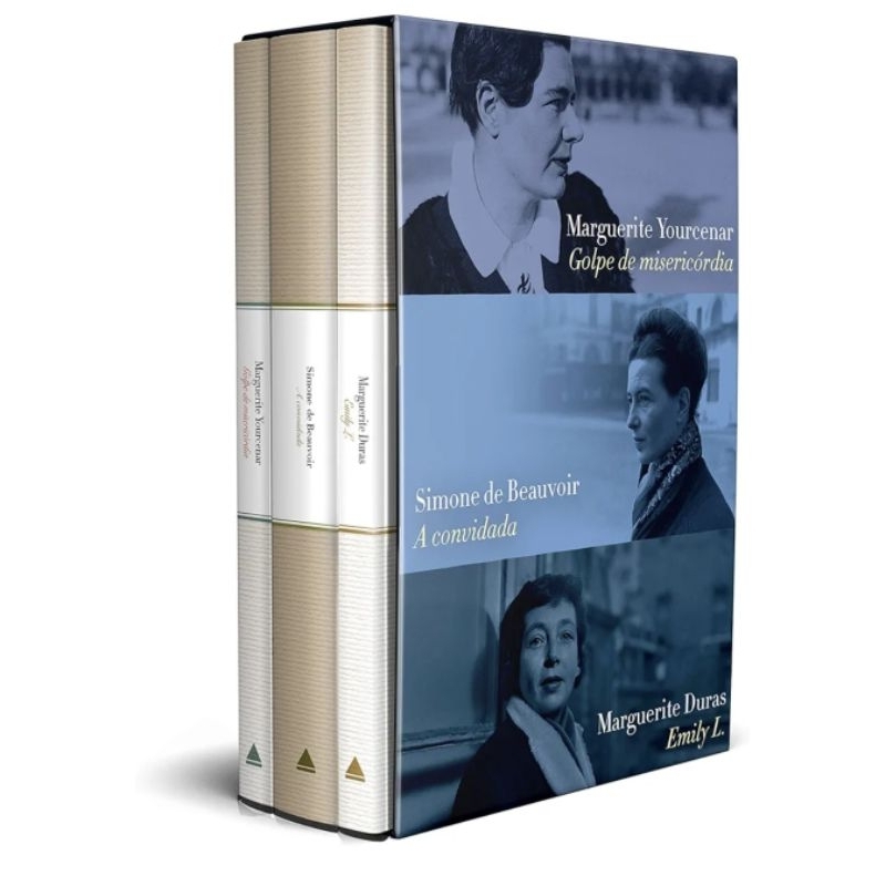 Box - Grandes escritoras da literatura francesa - Simone de Beauvoir + Marguerite Duras + Marguerite Yourcenar