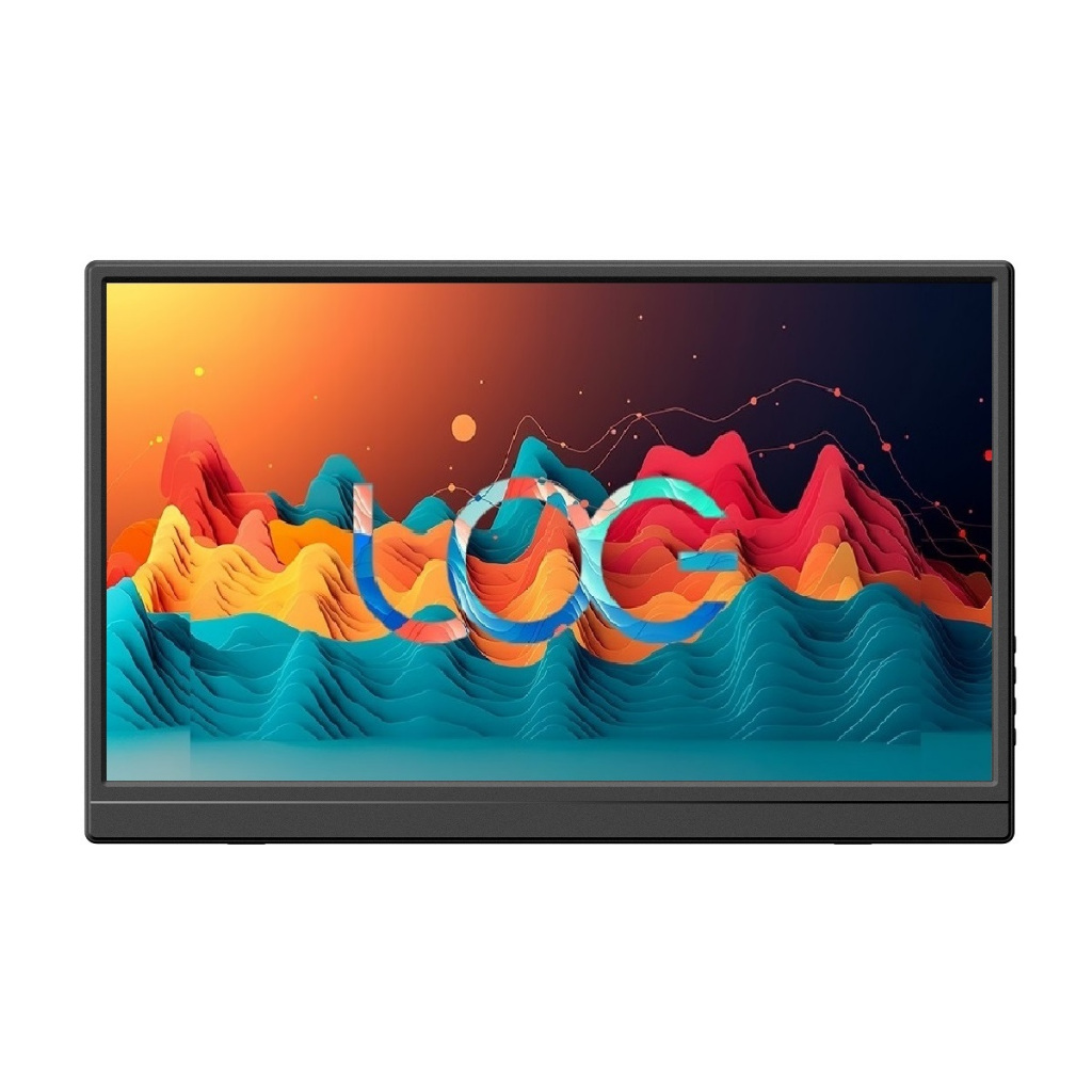 Monitor portátil Login 15,6” IPS Full HD com USBC, HDR para Notebooks, Celulares e Consoles
