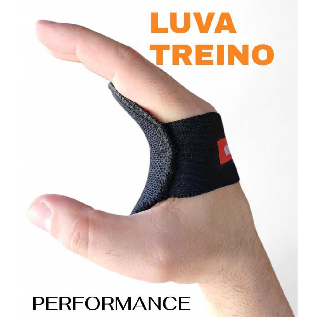 Luva Academia Treino Palmar Protetor Ajustável com Elastico Pratico