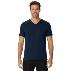 Camiseta Basica Masculina Gola V Malwee Original Algodao