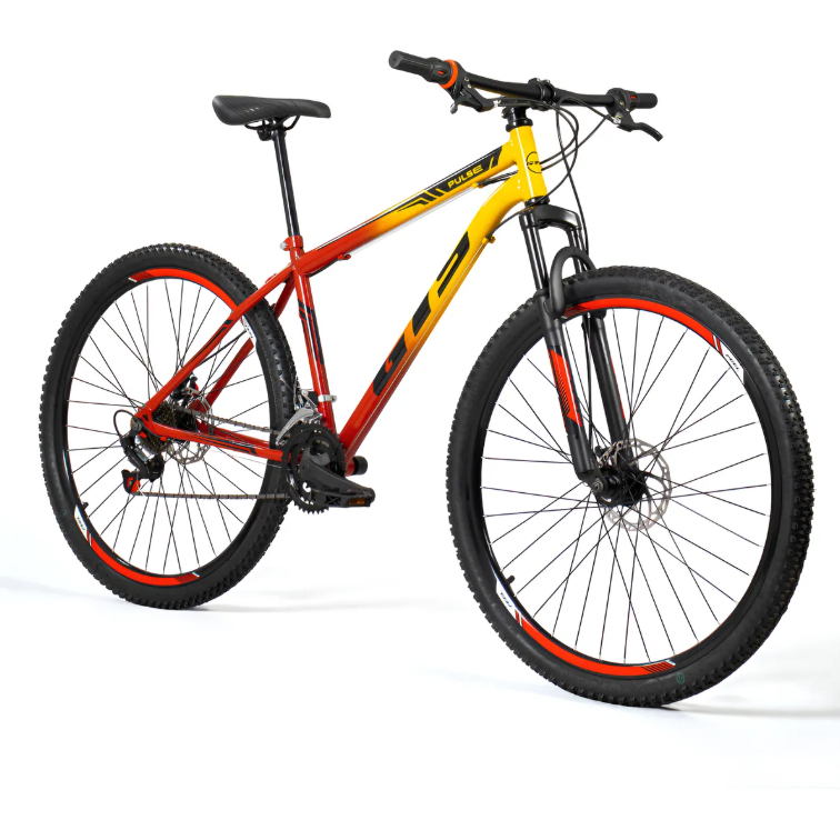 Bicicleta Aro 29 Aço Carbono Gts Pulse 24v Suspensão