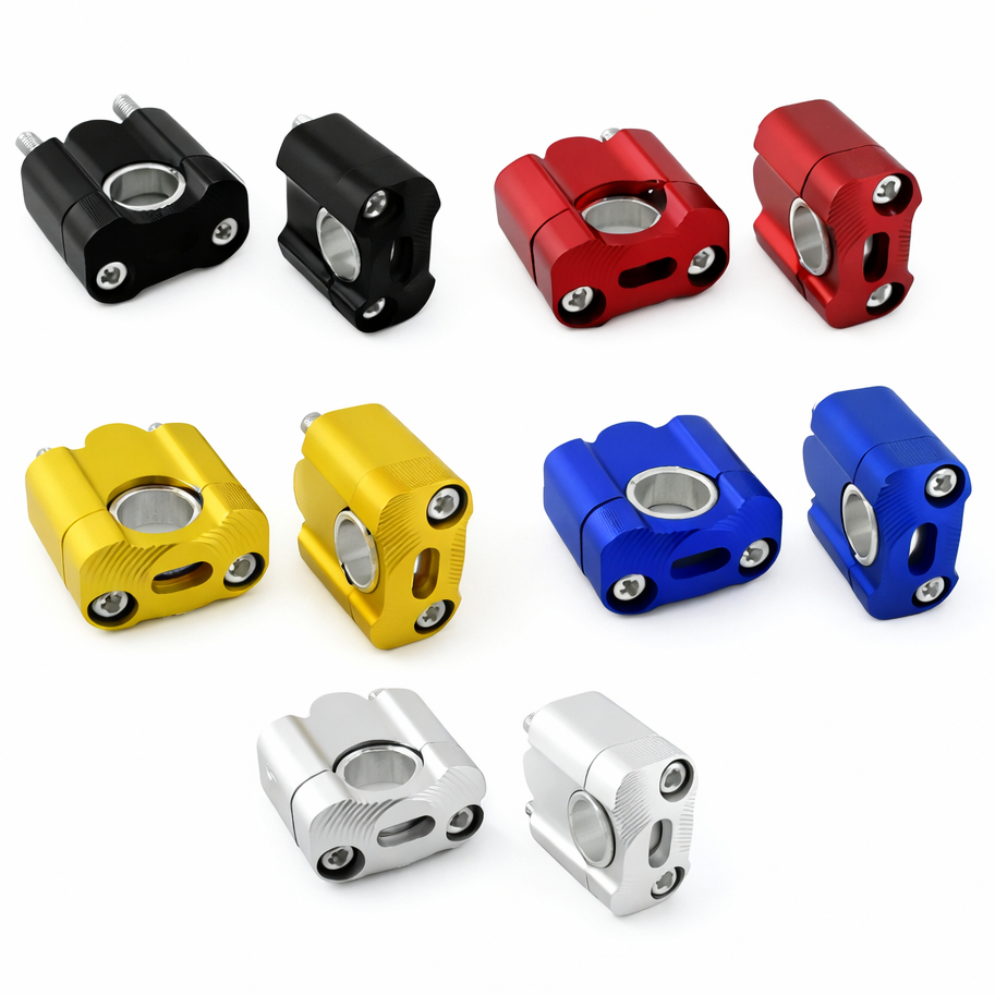 Alongador Par de Adaptador De Guidão Universal (22a 31mm ) Honda, YBR Suporte de Guidon