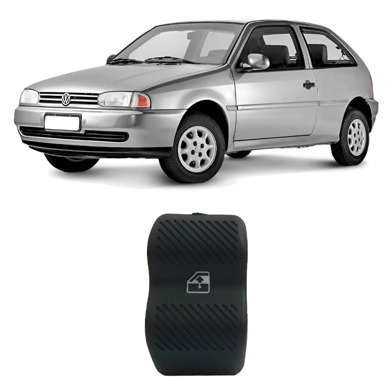 Botão Vidro Elétrico Gol Parati Saveiro G2 Bola Simples em Oferta na Shopee