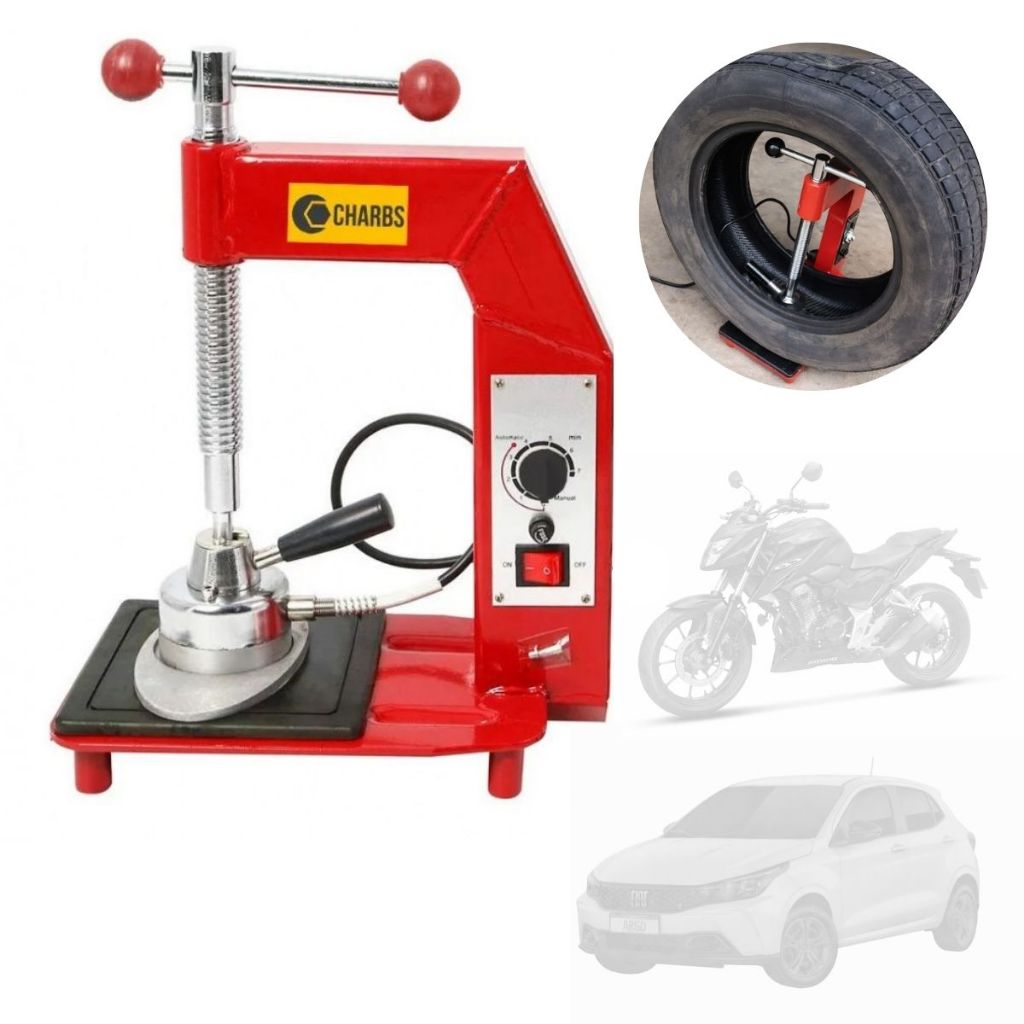 Vulcanizador 500W Para Reparo De Pneus Com Controle De Temperatura De 140 Até 165°C ENVIO IMEDIATO em Oferta na Shopee