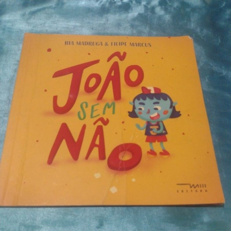 João Sem Não - bia Madruga e Felipe Marcus (livro usado/ver descrição)