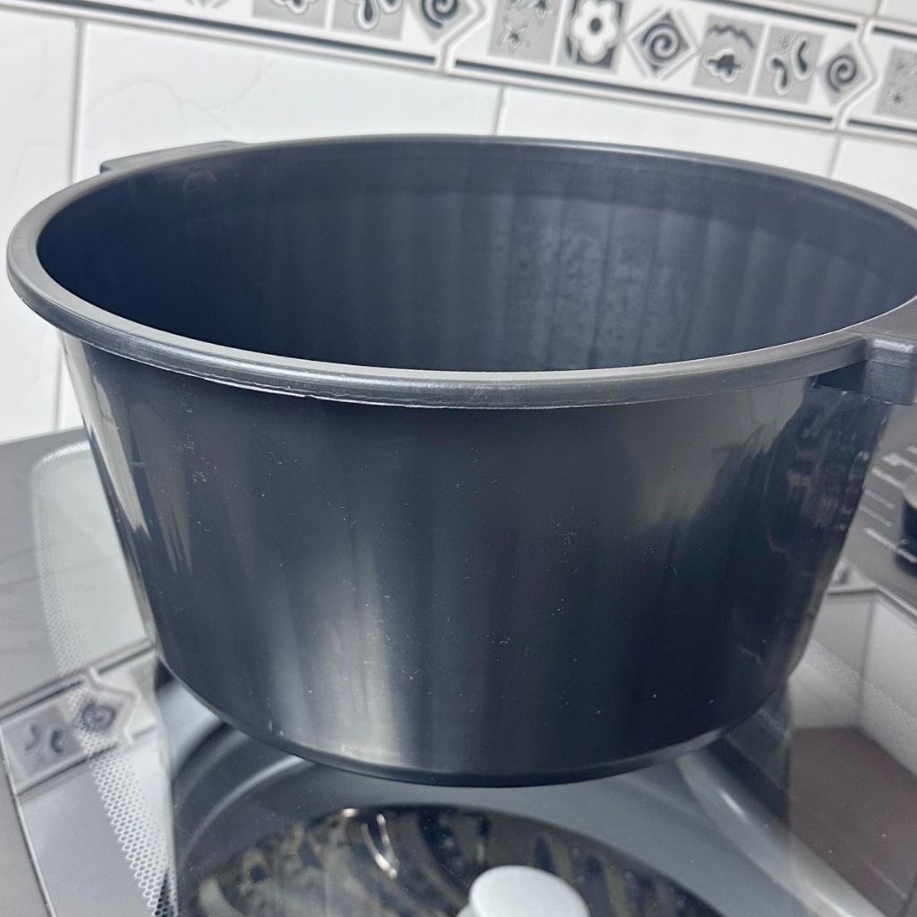 Bacia para Lavanderia 18 Litros Black - Design Moderno, Material Durável, Versátil em Oferta na Shopee