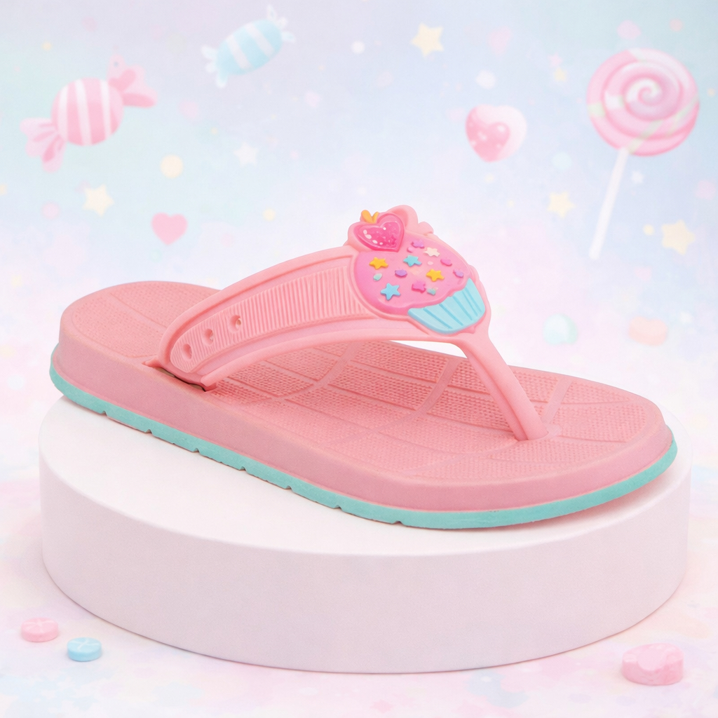Chinelo infantil feminino menina leve macio antiderrapante confortável lançamento