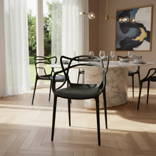 Kit 04 Cadeiras de Jantar Allegra Polipropileno Cozinha Escritório Área Gourmet Oferta Envio Rápido em Oferta na Shopee