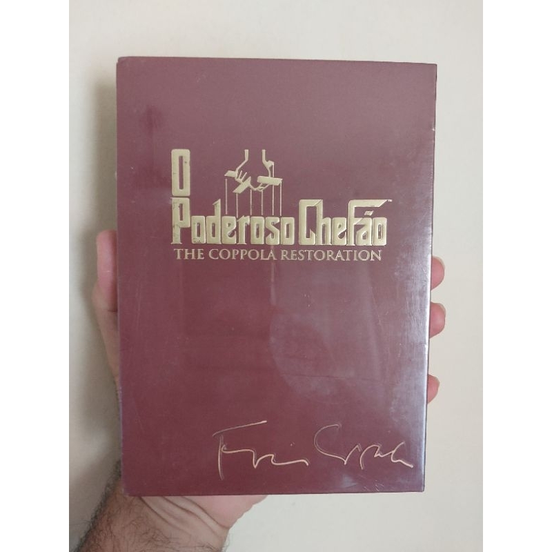 Dvd O Poderoso Chefão - A Trilogia -  Lacrado e Original (RARIDADE)