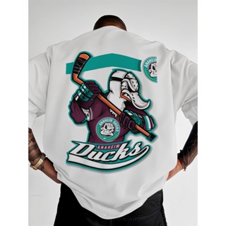 Camiseta Patos hóquei Anaheim Basica Unissex DTF ref4543 em Oferta na Shopee