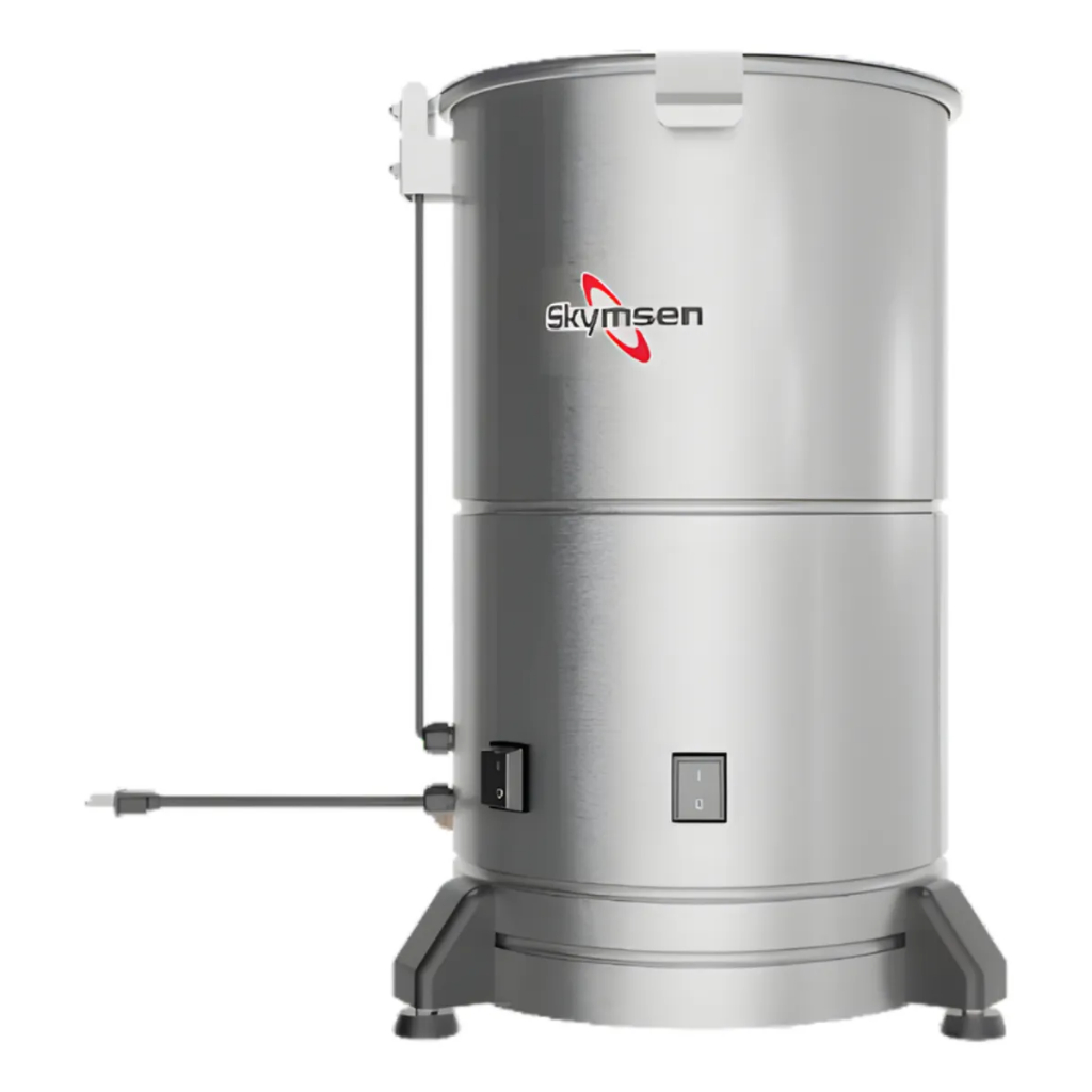 Descascador De Cebola Industrial Skymsen 6kg DC-06 Inox 0,5 HP (220V)