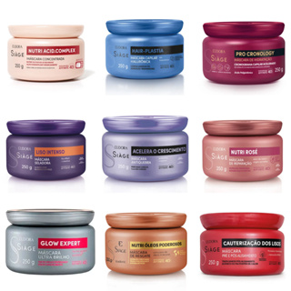 SIAGE - Máscara Capilar Eudora 250g - Escolha sua linha - em Oferta na Shopee