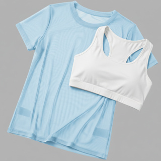 Blusa Feminina Plus Size Tule Vazadinha Para Academia Fitness Treino Soltinha Leve em Oferta na Shopee