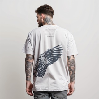 Camiseta Masculina Street Sobre Tuas Asas salmo 91.4 T-shirt 100% algodão em Oferta na Shopee